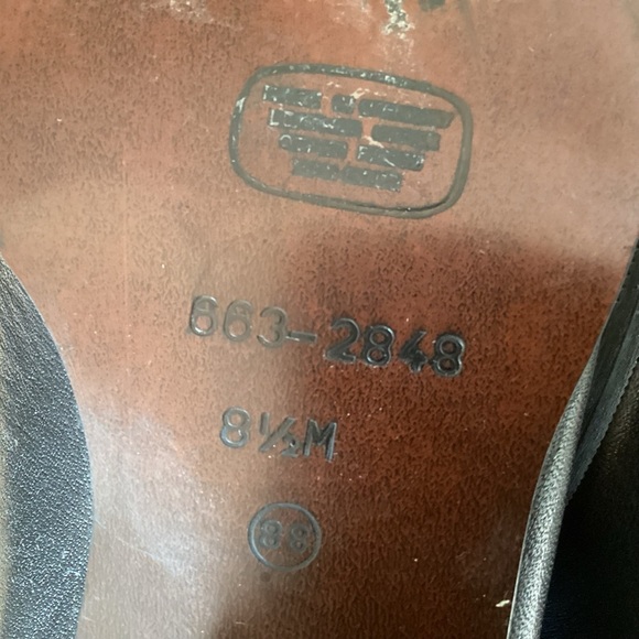 IPANEMA Uruguay black leather pointed toe western 1.25” heel gaucho booties 8.5 - Picture 7 of 12